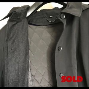 3M Thinsulate insulated black winter coat.